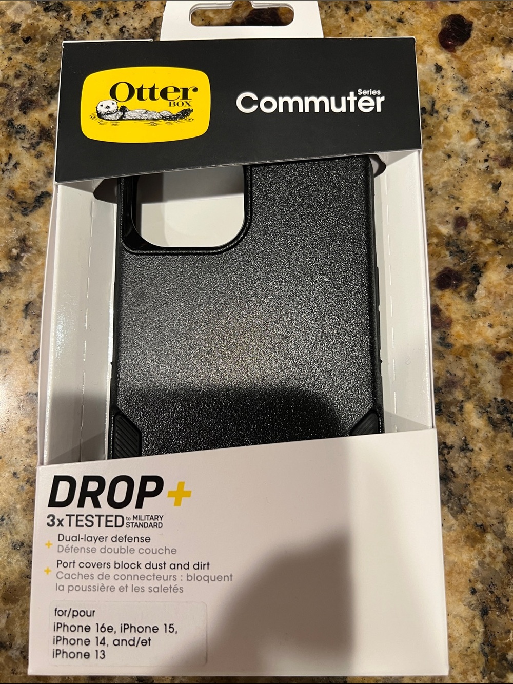 OtterBox Commuter Series Phone Case - Black